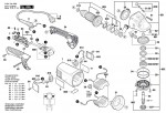 Bosch 3 601 H82 M03 GWS 22-230 JH Angle Grinder Spare Parts